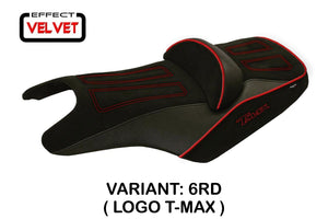 Yamaha Tmax 500 530 2008-2016 Tappezzeria Italia Aloi-1 Seat Cover Velvet Effect
