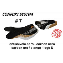 Load image into Gallery viewer, Suzuki GSR 750 Tappezzeria Italia Siena Special Comfort Foam Seat Cover New