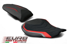 Load image into Gallery viewer, Luimoto Veloce Suede Tec-Grip Seat Covers Set New For MV Agusta F4 2010-2020
