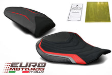 Load image into Gallery viewer, Luimoto Veloce Suede Tec-Grip Seat Covers Set New For MV Agusta F4 2010-2020