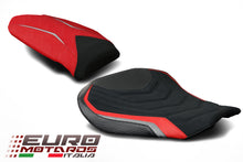 Load image into Gallery viewer, Luimoto Veloce Suede Tec-Grip Seat Covers Set New For MV Agusta F4 2010-2020