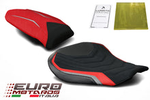 Load image into Gallery viewer, Luimoto Veloce Suede Tec-Grip Seat Covers Set New For MV Agusta F4 2010-2020