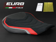 Load image into Gallery viewer, Luimoto Veloce Suede Tec-Grip Seat Cover For Rider New For MV Agusta F4 2010-18