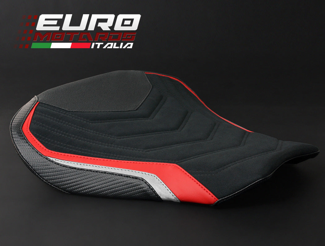 Luimoto Veloce Suede Tec-Grip Seat Cover For Rider New For MV Agusta F4 2010-18