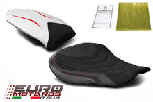 Load image into Gallery viewer, Luimoto Veloce Suede Tec-Grip Seat Covers Set New For MV Agusta F4 2010-2020