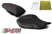 Load image into Gallery viewer, Luimoto Veloce Suede Tec-Grip Seat Covers Set New For MV Agusta F4 2010-2020