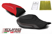 Load image into Gallery viewer, Luimoto Veloce Suede Tec-Grip Seat Covers Set New For MV Agusta F4 2010-2020