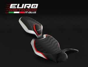 Luimoto Suede Seat Covers Front & Rear For MV Agusta Turismo Veloce 800 2014-19