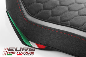 Luimoto HEX-R Suede Seat Cover Rider 5 Colors For MV Agusta Dragster 800 19-20