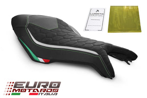 Luimoto HEX-R Suede Seat Cover Rider 5 Colors For MV Agusta Dragster 800 19-20