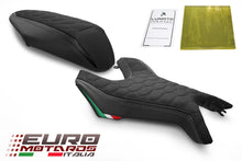 Load image into Gallery viewer, Luimoto HEX-R Suede Seat Covers Set 4 Colors For MV Agusta Brutale 800 2016-2020