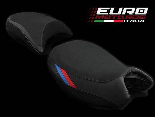 Luimoto Tec-Grip Suede Seat Cover Set Fits Original Seat For BMW R1200GS 2013-19