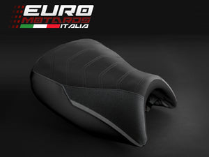 Luimoto Suede Tec-Grip Suede Seat Cover for Rider For BMW K1600GT 2011-19