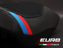 Load image into Gallery viewer, Luimoto Motorsports Suede TecGrip Seat Cover Set For BMW R1200GS Adventure 14-19