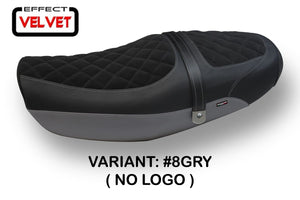 Kawasaki Z900RS 2018-2019 Tappezzeria Italia Natal-1 Velvet Effect Seat Cover