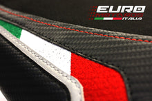 Load image into Gallery viewer, Luimoto Team Italia Suede Seat &amp; Cowl Covers New For Aprilia RSV4 2009-2019