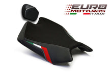 Load image into Gallery viewer, Luimoto Team Italia Suede Seat &amp; Cowl Covers New For Aprilia RSV4 2009-2019