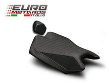Load image into Gallery viewer, Luimoto Corsa Tec-Grip Suede Seat &amp; Cowl Covers New For Aprilia RSV4 2009-2019