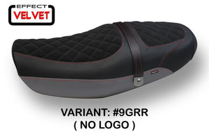 Kawasaki Z900RS 2018-2019 Tappezzeria Italia Natal-1 Velvet Effect Seat Cover