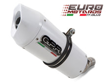 Load image into Gallery viewer, KTM RC 125 2017-2018 High Mount GPR Exhaust Slip-On Silencer Albus White New