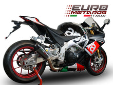 Load image into Gallery viewer, Aprilia RSV4 1000 RF/RR/Racer Pack 15-16 GPR Exhaust Slip-On Silencer GPE CF New