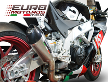 Load image into Gallery viewer, Aprilia RSV4 1000 RF/RR/Racer Pack 2015-2016 GPR Exhaust Slip-On Silencer GPE Ti