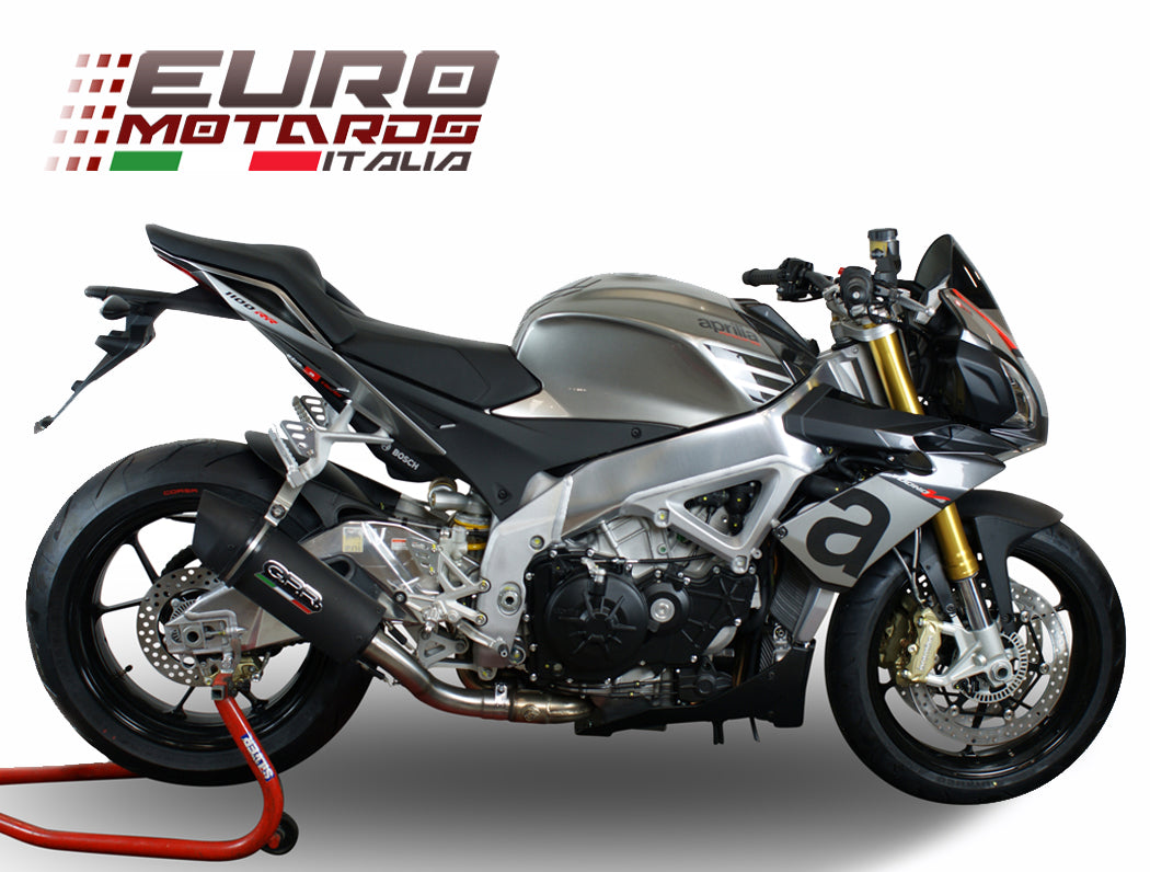 Aprilia Tuono V4 RR Factory 2015-2016 GPR Exhaust Slip-On Silencer Furore Nero