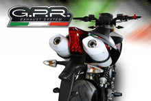 Load image into Gallery viewer, Aprilia Dorsoduro 900 2017-2018 GPR Exhaust Dual SlipOn Silencers Albus White