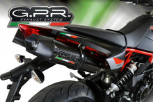 Load image into Gallery viewer, Aprilia Dorsoduro 900 2017-2018 GPR Exhaust Dual SlipOn Silencers GPE CF New