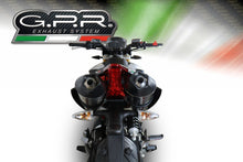 Load image into Gallery viewer, Aprilia Dorsoduro 900 2017-2018 GPR Exhaust Dual SlipOn Silencers GPE CF New