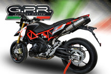 Load image into Gallery viewer, Aprilia Shiver 900 2017-2018 GPR Exhaust Dual SlipOn Silencers GPE Ti New