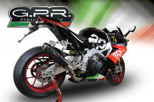 Load image into Gallery viewer, Aprilia RSV4 2017-18 GPR Exhaust System SlipOn Silencer Pandemonium Full Carbon
