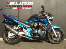 Load image into Gallery viewer, MassMoto Exhaust Slip-On Silencer Oval Full Carbon Suzuki Bandit GSF 650 2005-06