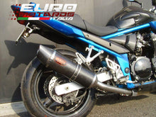 Load image into Gallery viewer, MassMoto Exhaust Slip-On Silencer Oval Full Carbon Suzuki Bandit GSF 650 2005-06