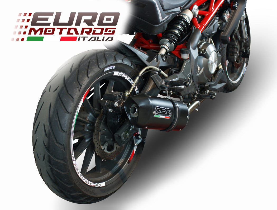 Benelli BN 302 2015-2017 GPR Exhaust Silencer Furore Nero Homologated New