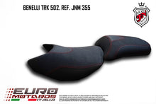 Load image into Gallery viewer, Benelli TRK 502 2015-2018 JN Seat Cover Anti-Slip Carbon Black JNM355 New