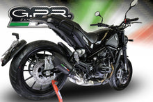 Load image into Gallery viewer, Benelli Leoncino Trail 500 2017-2018 GPR Exhaust SlipOn Silencer GPE Ti Black