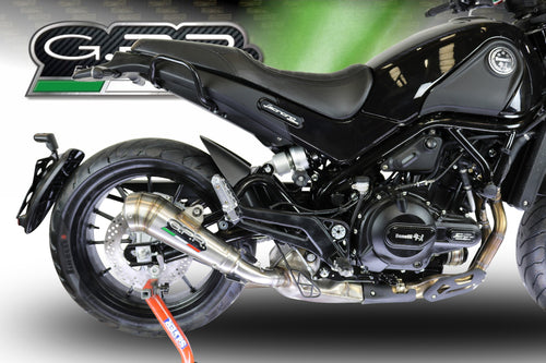 Benelli Leoncino 500 2017-2018 GPR Exhaust SlipOn Silencer Powercone Road Legal