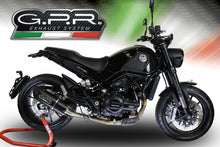 Load image into Gallery viewer, Benelli Leoncino 500 2017-2018 GPR Exhaust Mid Full System Silencer Furore Nero