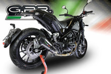 Load image into Gallery viewer, Benelli Leoncino Trail 500 2017-2018 GPR Exhaust Mid Full System Silencer GPE CF
