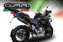 Load image into Gallery viewer, Benelli TRK 502 X 2017-2018 GPR Exhaust SlipOn Silencer Pandemonium Full Carbon