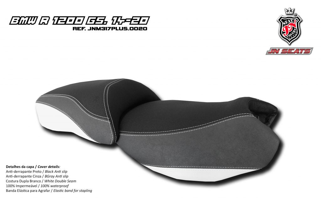 BMW R1200GS R 1200 GS 2014-2020 JN-Europe Seat Cover Anti-Slip 317+0020 New