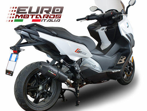 BMW C 650 Sport 2016-2018 GPR Exhaust Slip-On Silencer GPE Ti Black Road Legal
