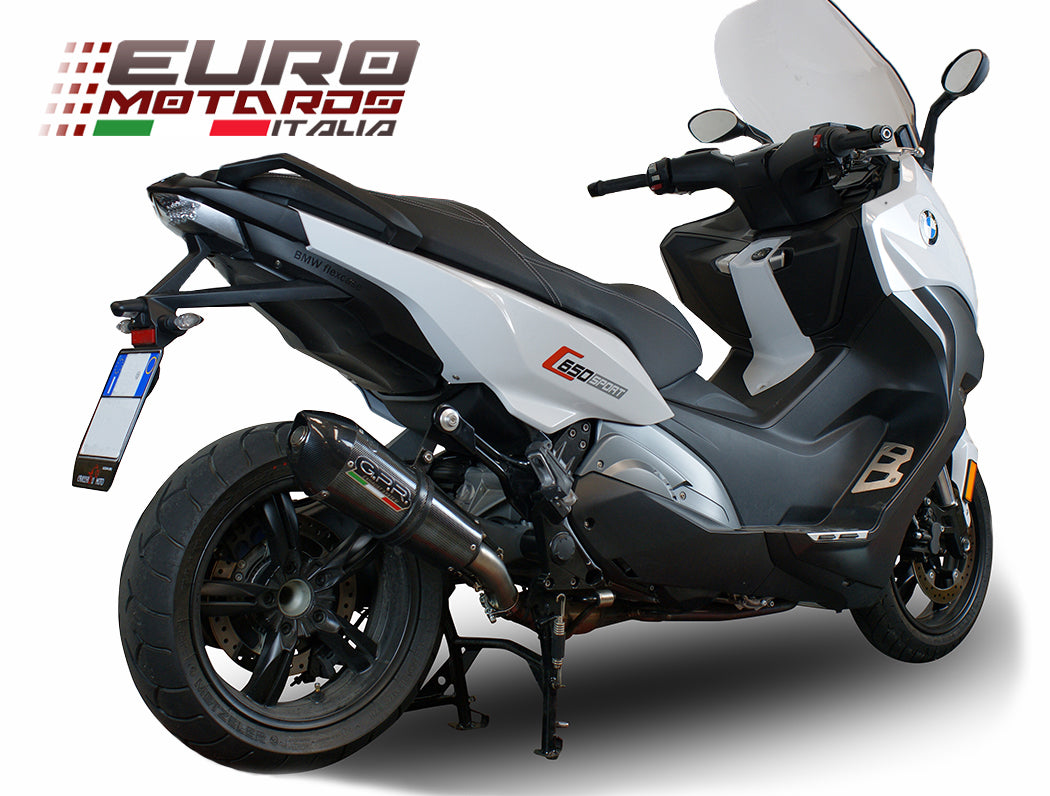 BMW C 650 Sport 2016-2018 GPR Exhaust Slip-On Silencer GPE CF Road Legal New