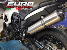 Load image into Gallery viewer, BMW F800 GS 2008-2017 Silmotor Exhaust Slip-On Oval Titanium Carbon Cap New