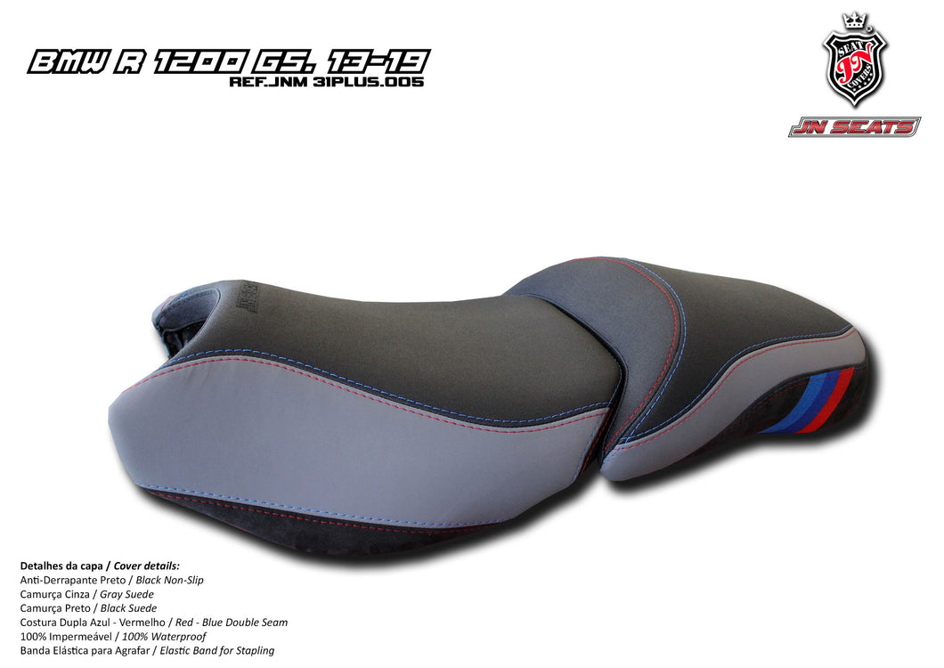 BMW R1200GS R 1200 GS 2014-2020 JN-Europe Seat Cover Anti-Slip 31+005 New