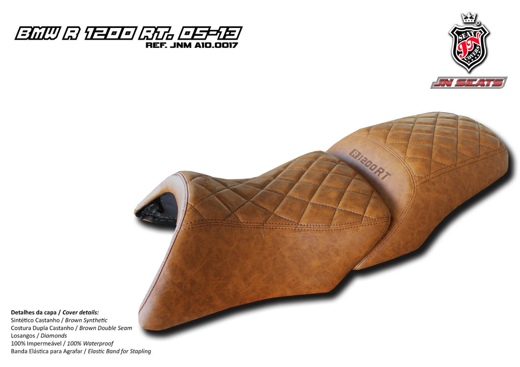 BMW R1200RT 2005-2013 JN-Europe Seat Cover Anti-Slip Vintage New A10.0017