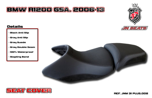 BMW R1200GS Adventure 2006-2013 JN-Europe Seat Cover Anti-Slip New JNM31PLUS.002