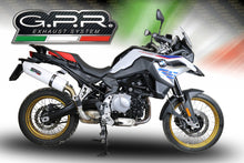 Load image into Gallery viewer, BMW F850GS /ADV 18-19 GPR Exhaust System SlipOn Silencer Albus White Road Legal