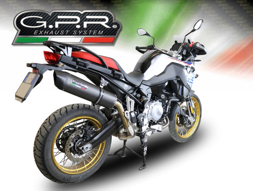 BMW F850GS /ADV 2018-2019 GPR Exhaust System SlipOn Silencer Furore Carbon Fiber